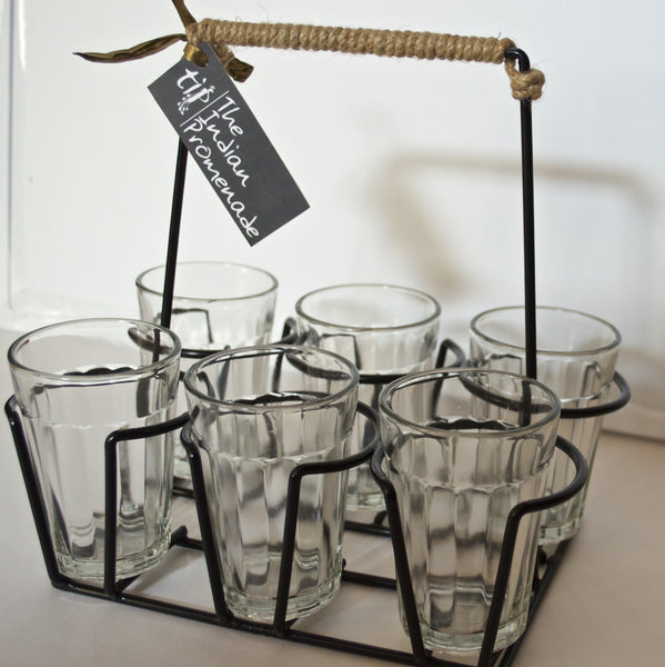 Cutting Chai Glasses- Transparent