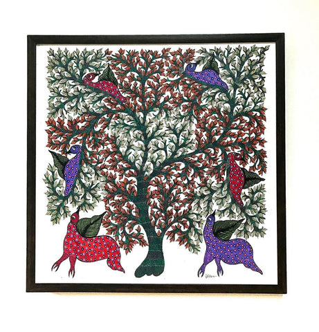 Gond Tribal Painting 3