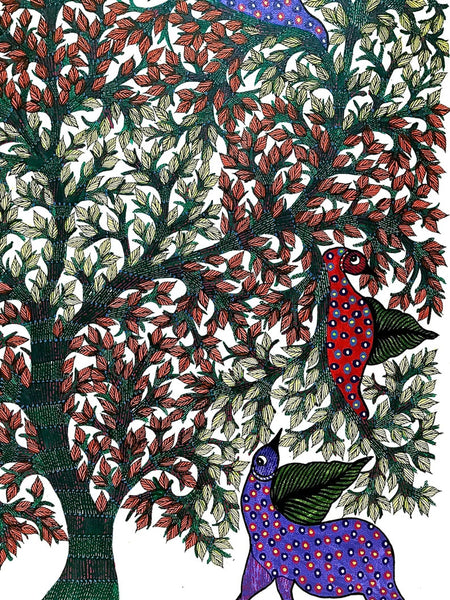 Gond Tribal Painting 3