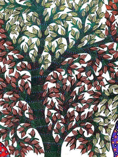 Gond Tribal Painting 3