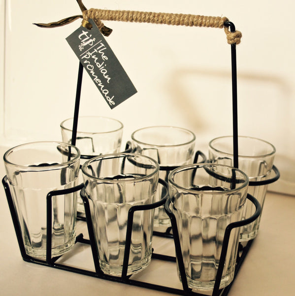 Cutting Chai Glasses- Transparent